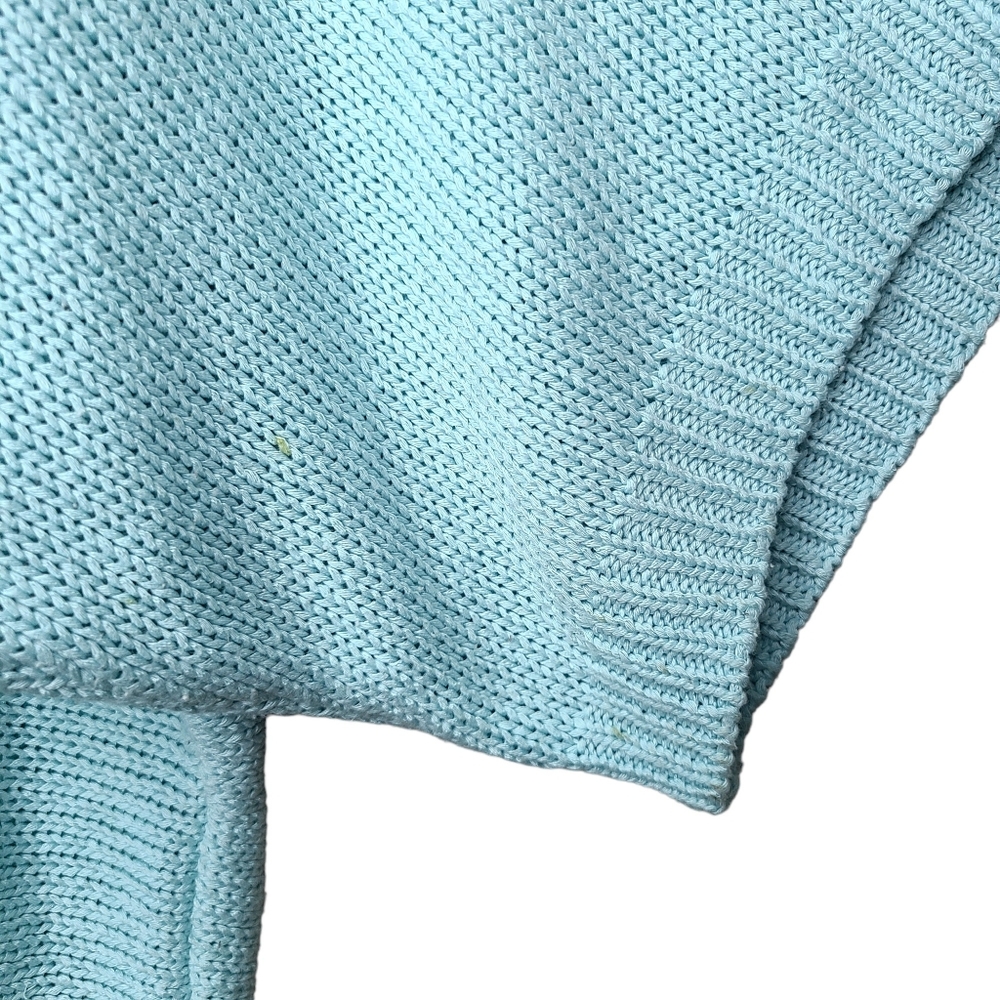 Zara Mint Bat Wing Heavy Knit Sweater - Picture 5 of 7